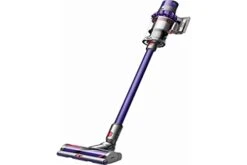 Dyson V10 Cordless Stick Vacuum Cleaner: 14 Cyclones, Fade-Free Power, Whole Machine Filtration, Hygienic Bin Emptying, Wall Mounted, Up To 60 Min Runtime, Purple