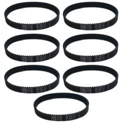 7pk Replacement 10mm Vacuum Belts, Fits Dyson DC17, Compatible With Part 911710-01