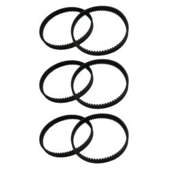 6pk Replacement 8MM Vacuum Belts, Fits Dyson DC17, Compatible With Part 911710-01