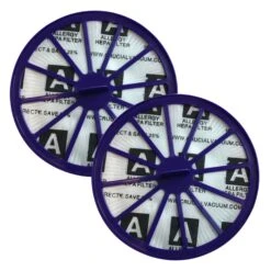 2pk Replacement Post-Motor HEPA Style Filters, Fits Dyson DC07 & DC14, Compatible Wth Part 901420-02