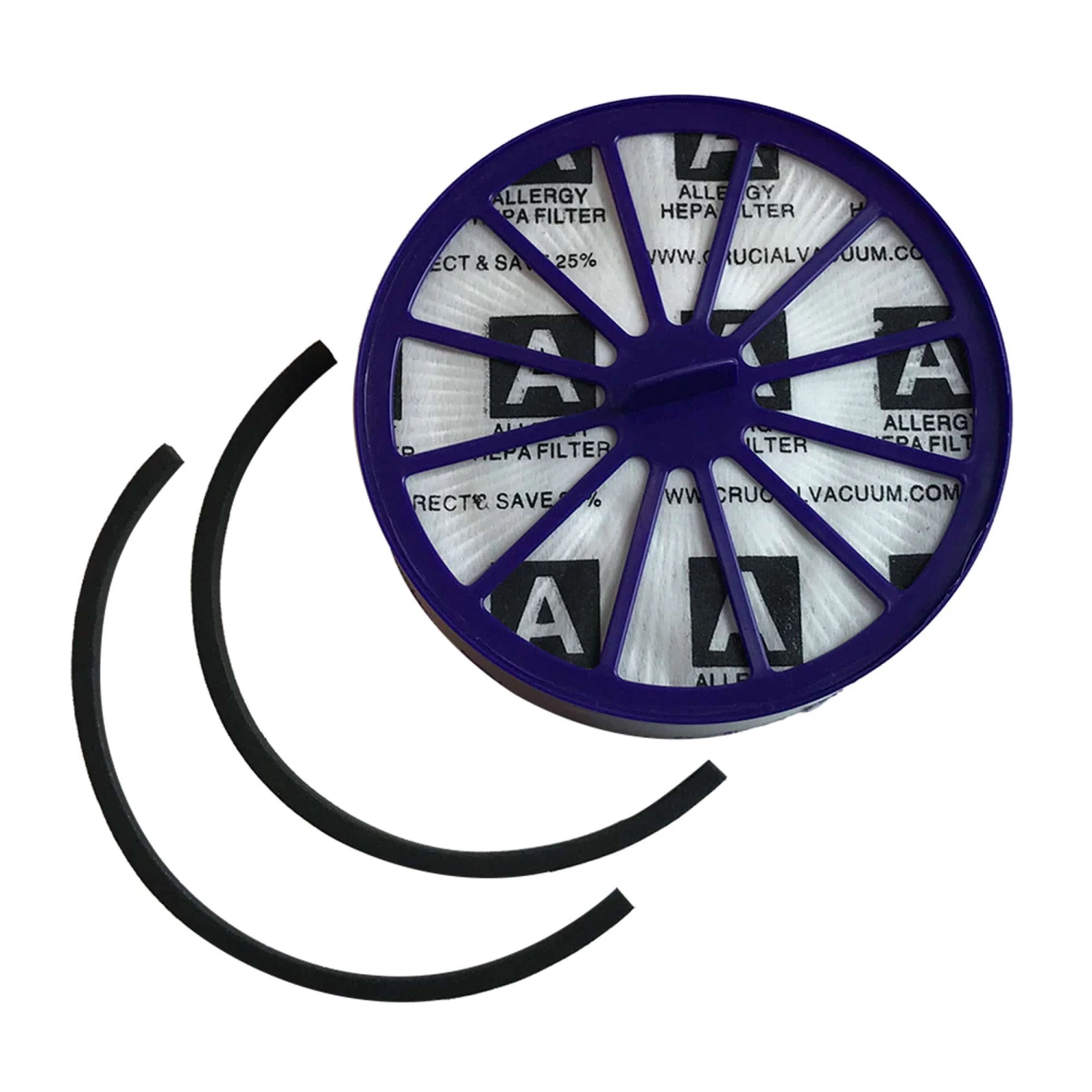 Replacement Post-Motor HEPA Style Filter & Seal Kit, Fits Dyson DC07 & DC14, Compatible With Part 901420-02 & 10-2314-04 3 Replacement Post-Motor HEPA Style Filter & Seal Kit, Fits Dyson DC07 & DC14, Compatible With Part 901420-02 & 10-2314-04