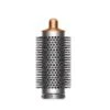 Dyson Round Volume Brush For Airwrap - Grey/Copper -Dyson dyson beauty dyson round volume brush for airwrap grey copper 39104576094429